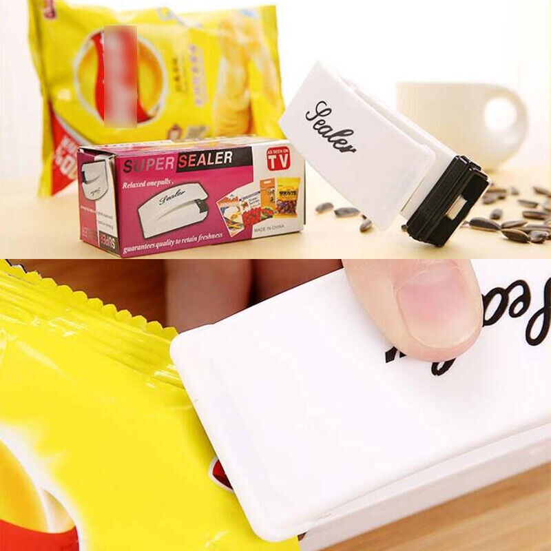 Mini Portable Heat Sealer Plastic Food Bag Sealing Machine Tool