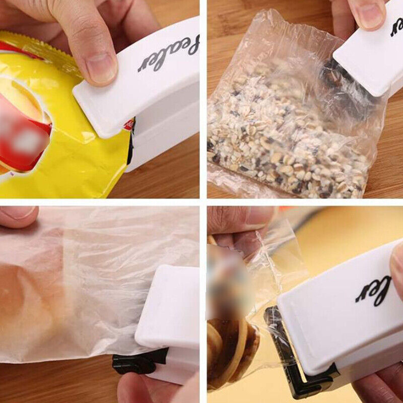 Mini Portable Heat Sealer Plastic Food Bag Sealing Machine Tool