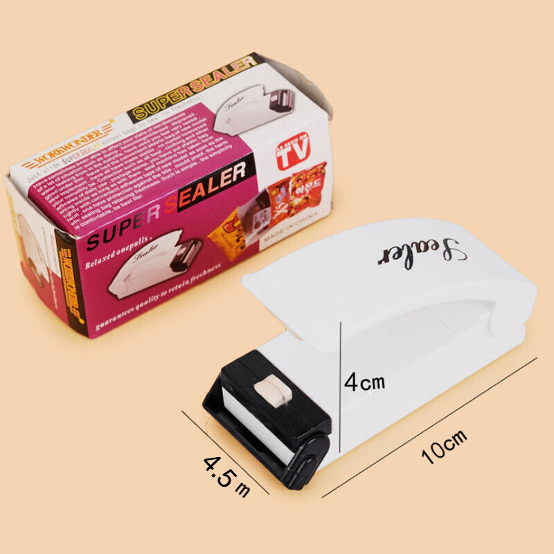 Mini Portable Heat Sealer Plastic Food Bag Sealing Machine Tool