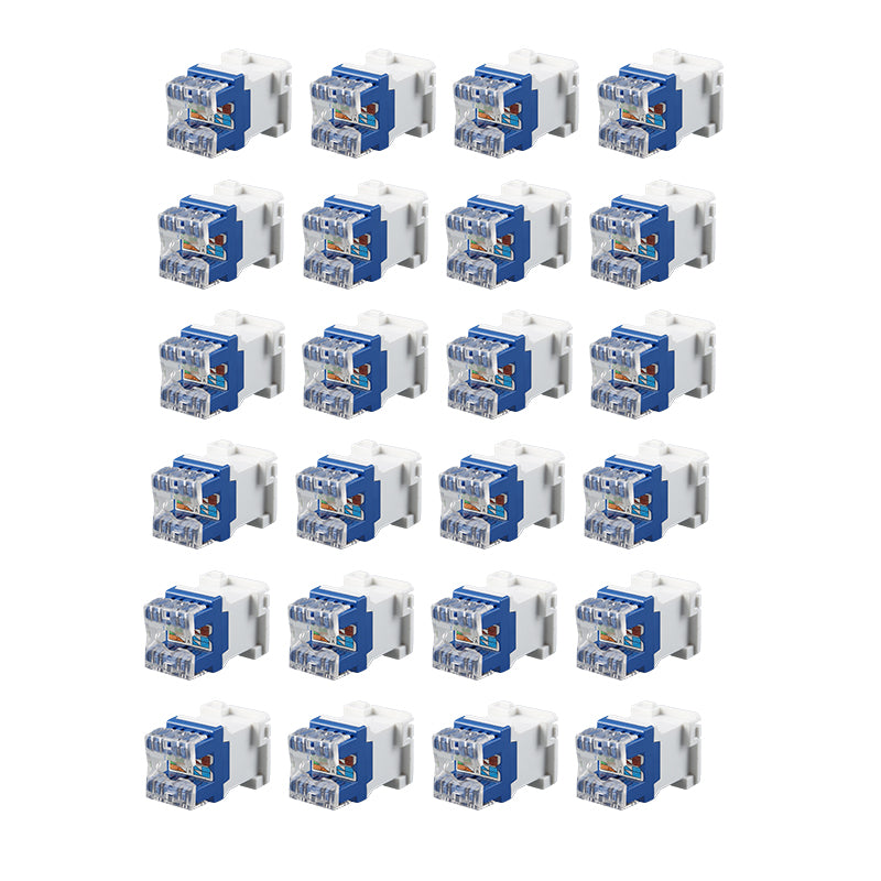 Clipsal Compatible Cat6 RJ45 8P8C Network Jack Insert 12 24PCS