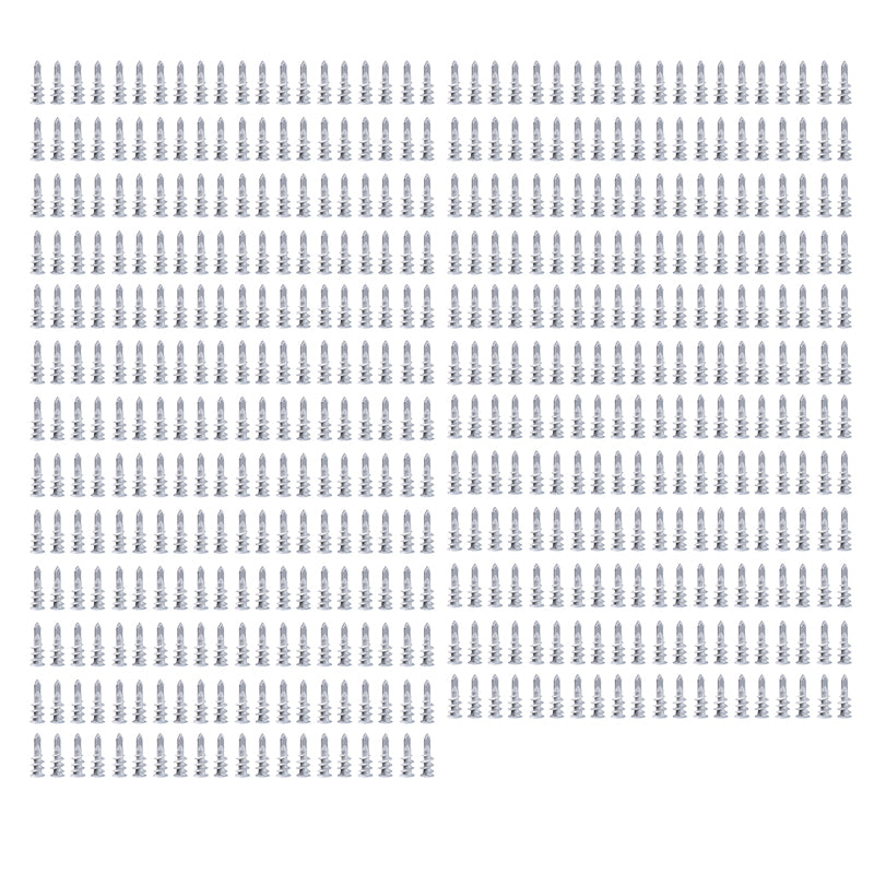 500PCS Nylon Wall Anchors Screws 13x42mm for Plasterboard