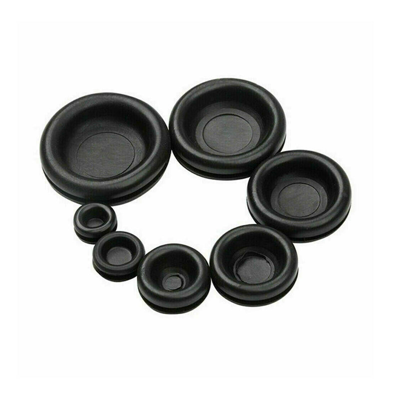 400PCS Auto Rubber Grommet Assortment Kit 7 Sizes Fastener