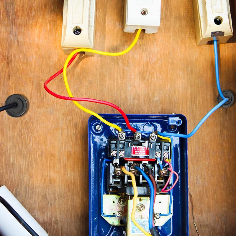 400PCS Auto Rubber Grommet Assortment Kit 7 Sizes Fastener