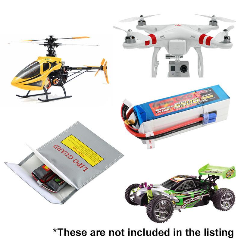 Fireproof LiPo Battery Safety Bag RC Charging Guard NiMH LiPo Storage