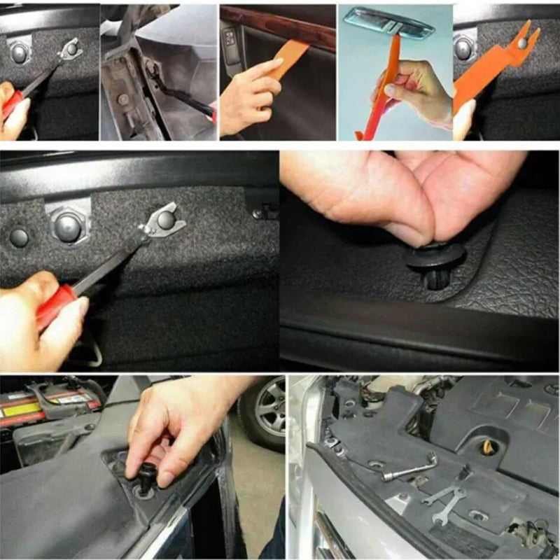 731PCS Car Trim Clips Rivets Retainer Fastener Kit