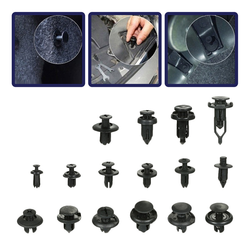 Car Body Trim Clips Retainer Bumper Plastic Fastener Kit 625PCS