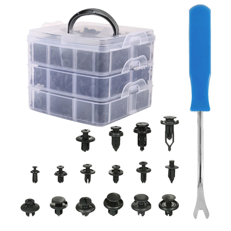 Car Body Trim Clips Retainer Bumper Plastic Fastener Kit 625PCS