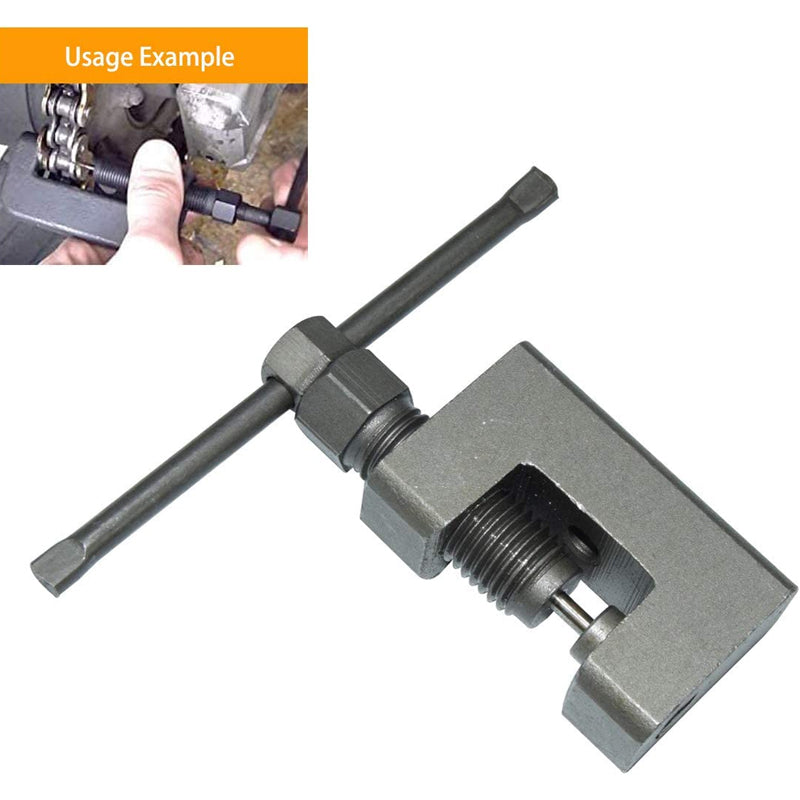 Motorcycle Heavy Duty Chain Breaker Cutter Tool For 420 428 520 525 530