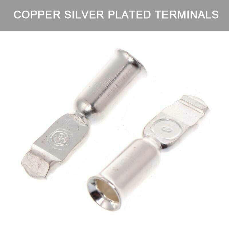 10 Anderson Style Plug Connectors 50 AMP 12-24V 6AWG DC Power