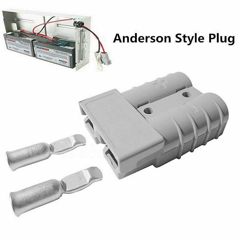 10 Anderson Style Plug Connectors 50 AMP 12-24V 6AWG DC Power