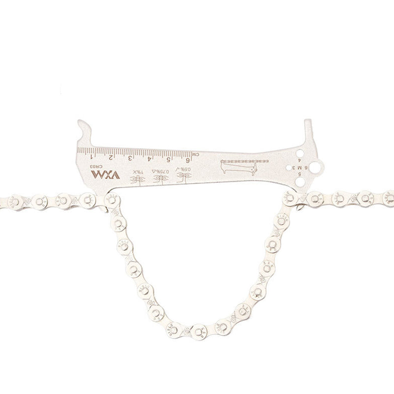 Bike Chain Wear Checker with Hook Bolt Gauge Lightweight Maintenance Tool