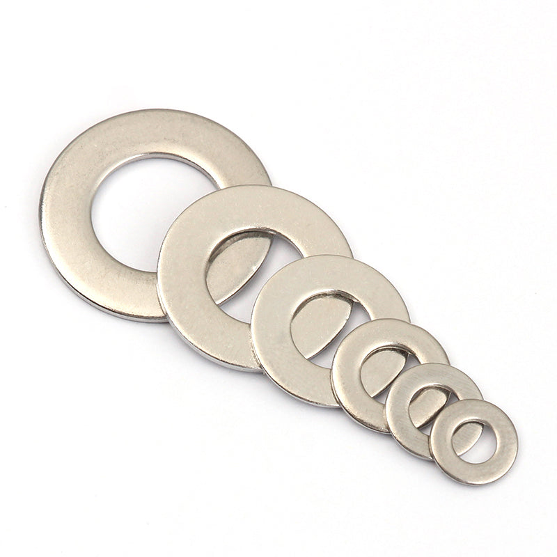 800PCS M4–M12 Stainless Steel Flat Spring Washer Kit
