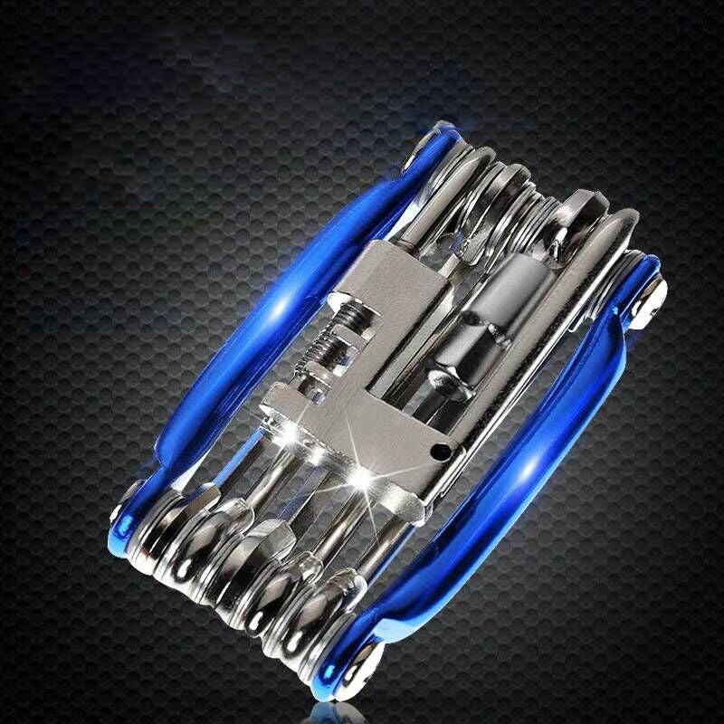 Portable Bicycle Chain Breaker Tool Multi Function Bike Kit