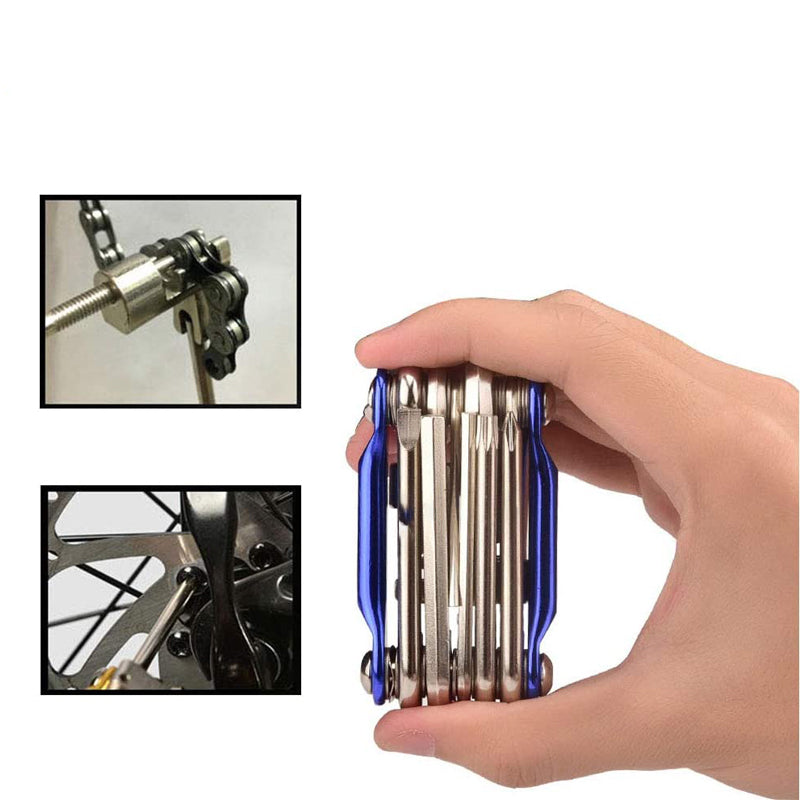Portable Bicycle Chain Breaker Tool Multi Function Bike Kit