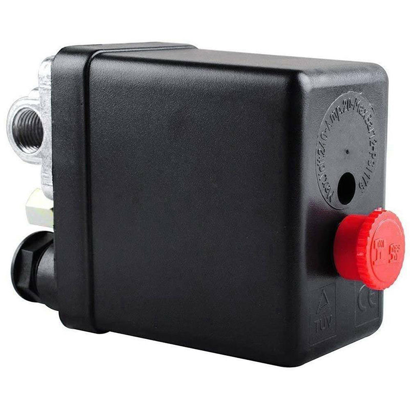 Air Compressor Pressure Switch Control Valve Replacement 90-125 PSI 240V