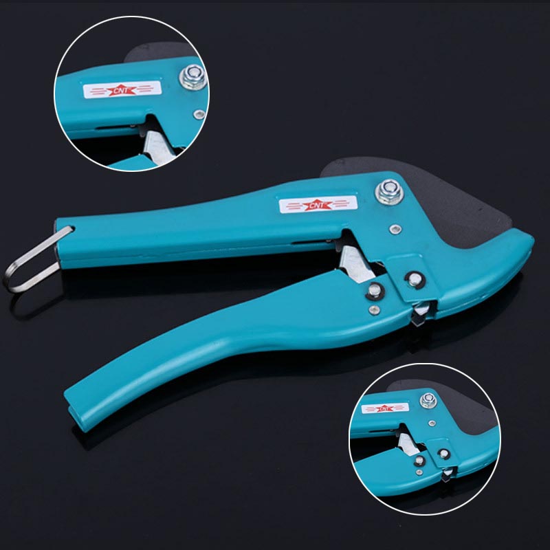 BERENT 42mm PVC Pipe Cutter Hose Conduit Pliers Poly Tube Ratchet