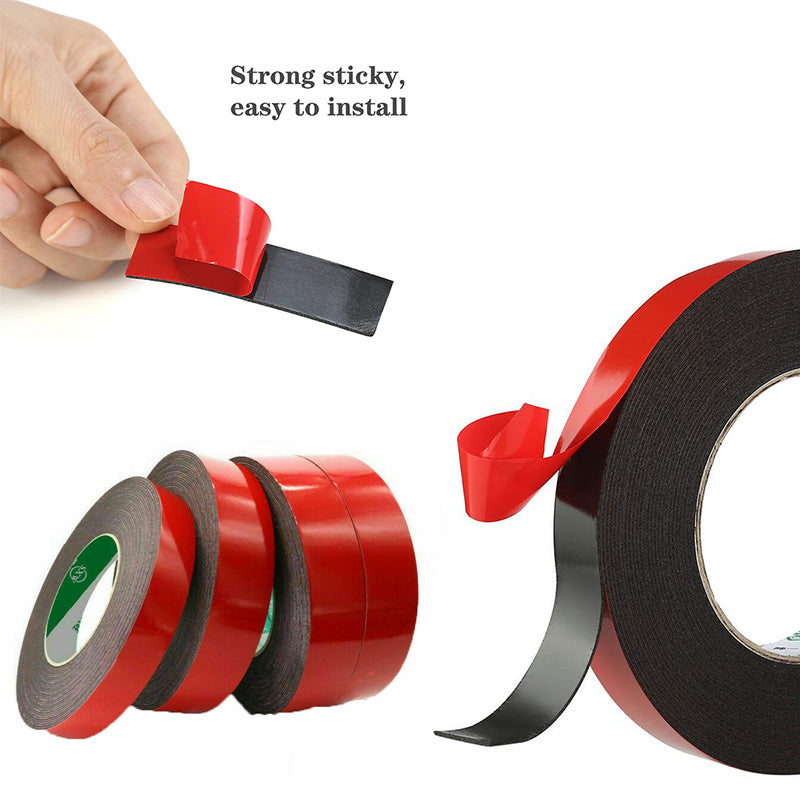 Double-Sided PE Foam Tape Waterproof Strong Adhesive for Car Trim