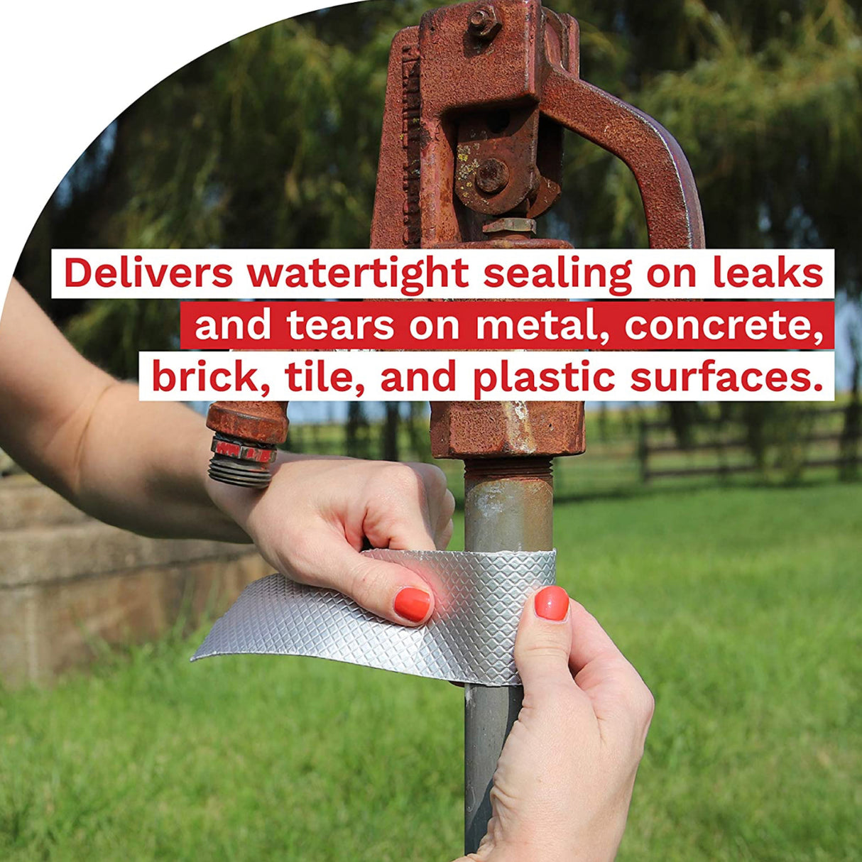 Butyl Rubber Aluminium Foil Waterproof Tape 5M 1 Roll Repair