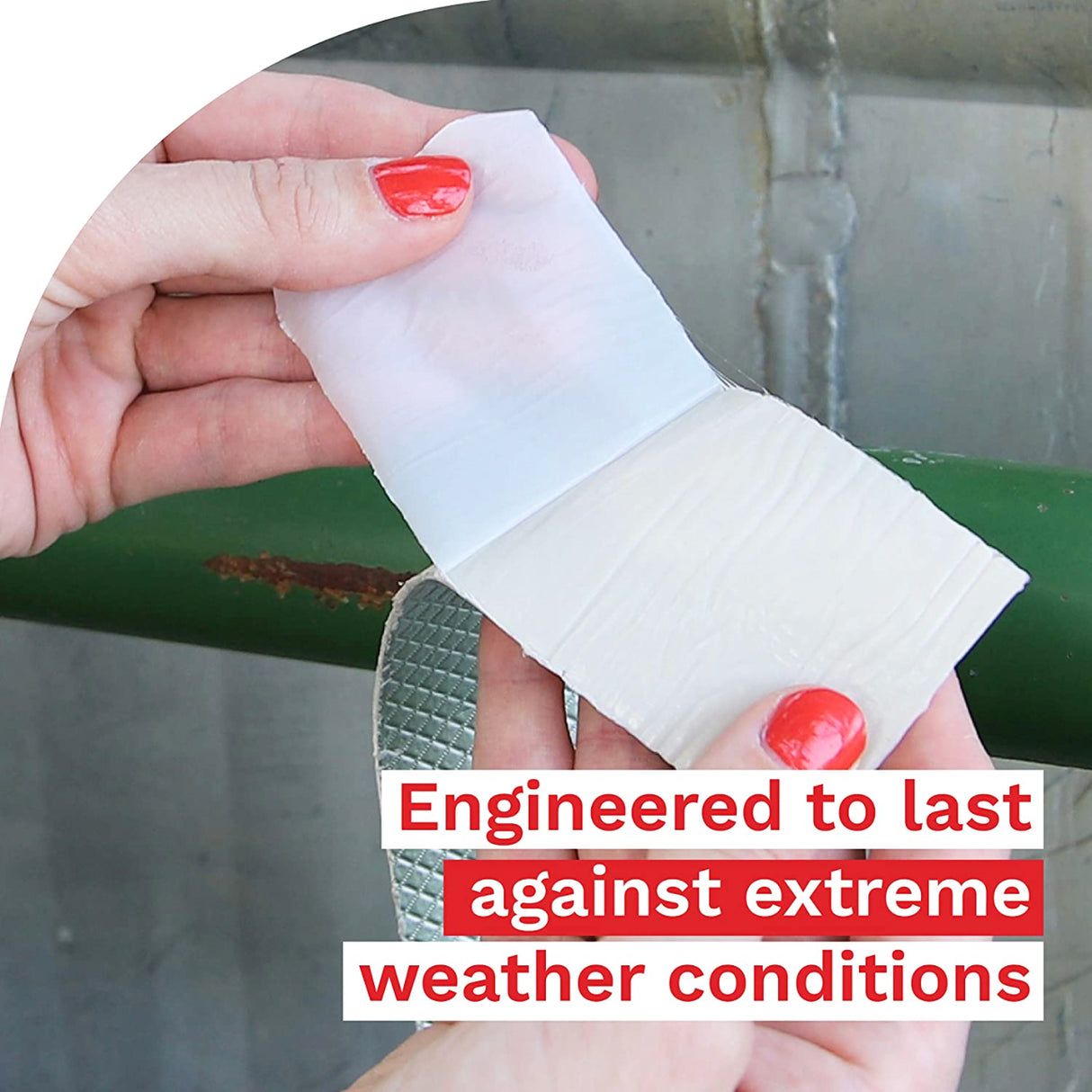 Butyl Rubber Aluminium Foil Waterproof Tape 5M 1 Roll Repair