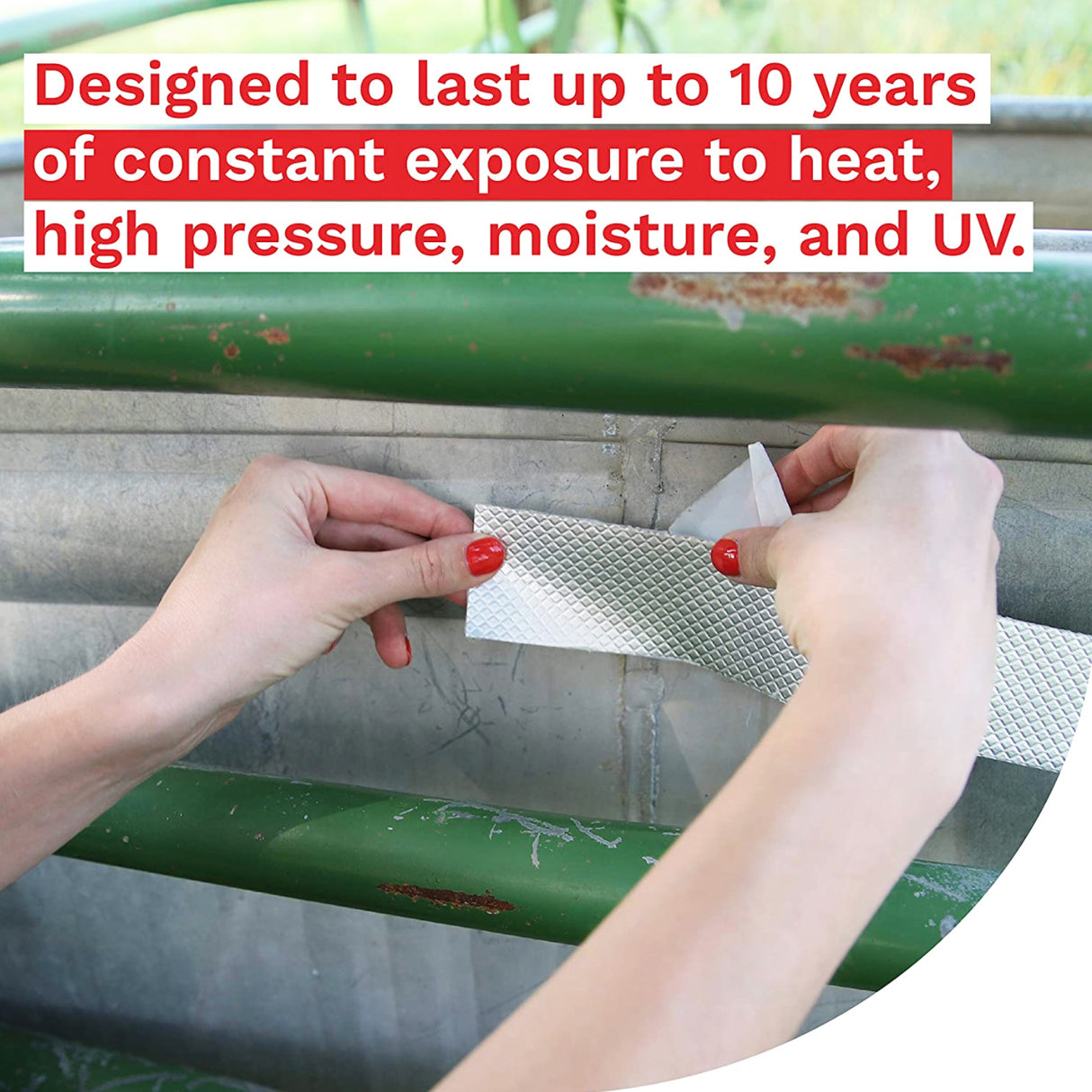 Butyl Rubber Aluminium Foil Waterproof Tape 5M 1 Roll Repair