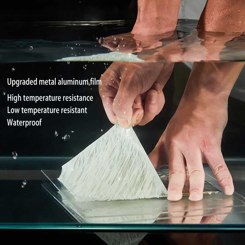 Butyl Rubber Aluminium Foil Waterproof Tape 5M 1 Roll Repair