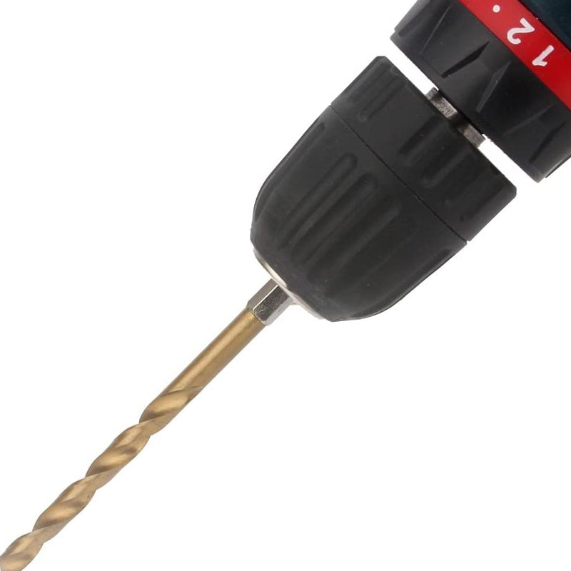 13PCS Quick Change HSS Titanium Drill Bits Hex Shank Set