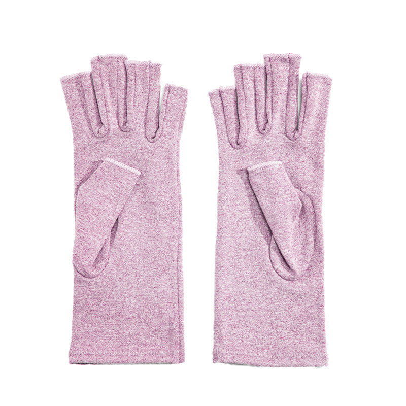Compression Gloves Fingerless Support Gloves 1 Pair 4 Colours