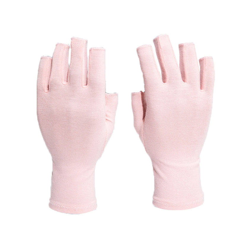 Compression Gloves Fingerless Support Gloves 1 Pair 4 Colours