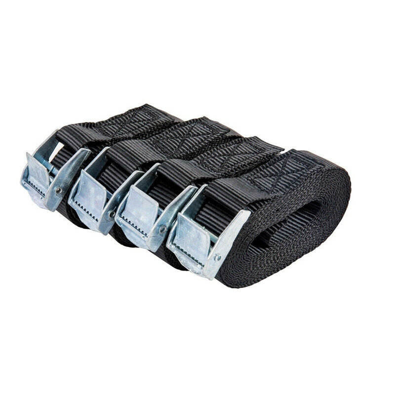 Tie Down Strap Buckle Cargo Ratchet Roof Rack Lashing Rope