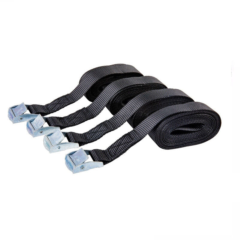 Tie Down Strap Buckle Cargo Ratchet Roof Rack Lashing Rope