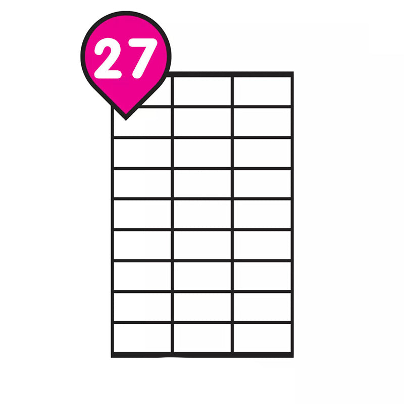 A4 Self Adhesive Sticker Paper Sheet Label for Laser Inkjet Print