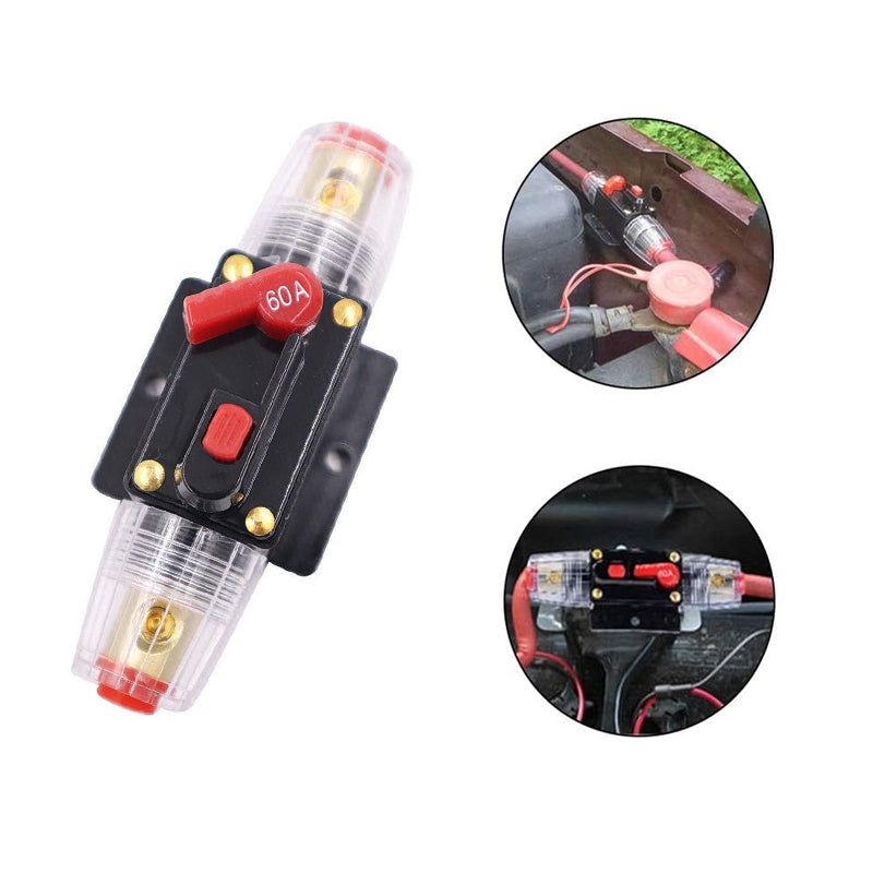 20–150A Waterproof Circuit Breaker Manual Reset 12V/24V