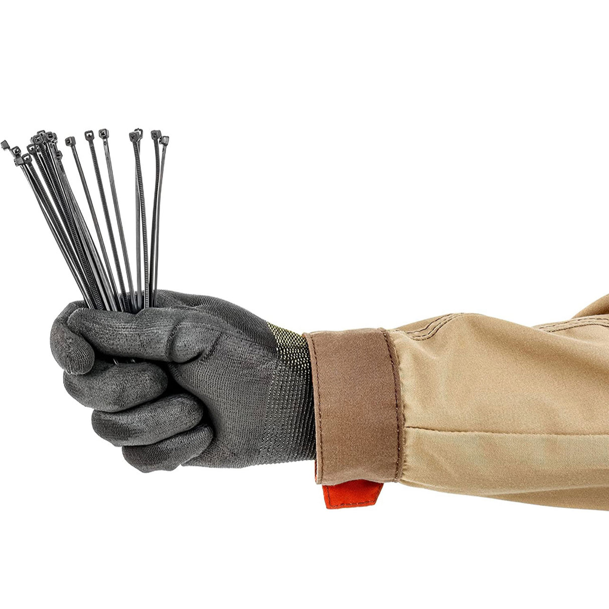 100-500PCS Nylon Cable Ties UV Resistant Zip Wire Ties Bulk Pack