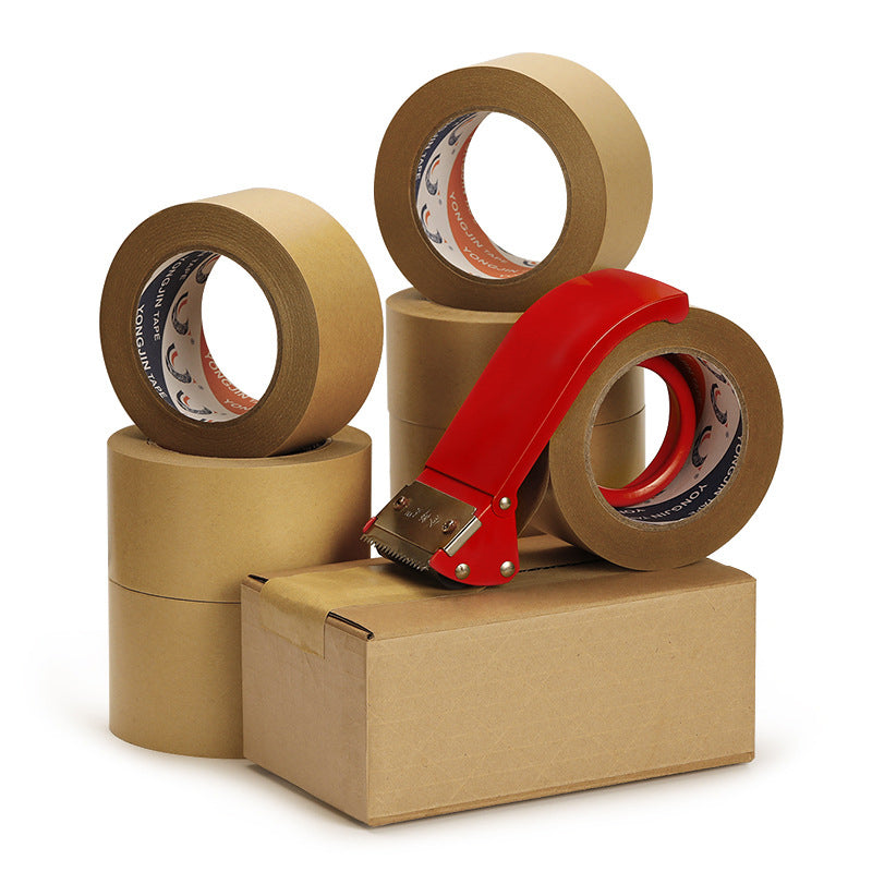 Kraft Paper Packing Tape 36PCS 48mm Self-Adhesive with Thread