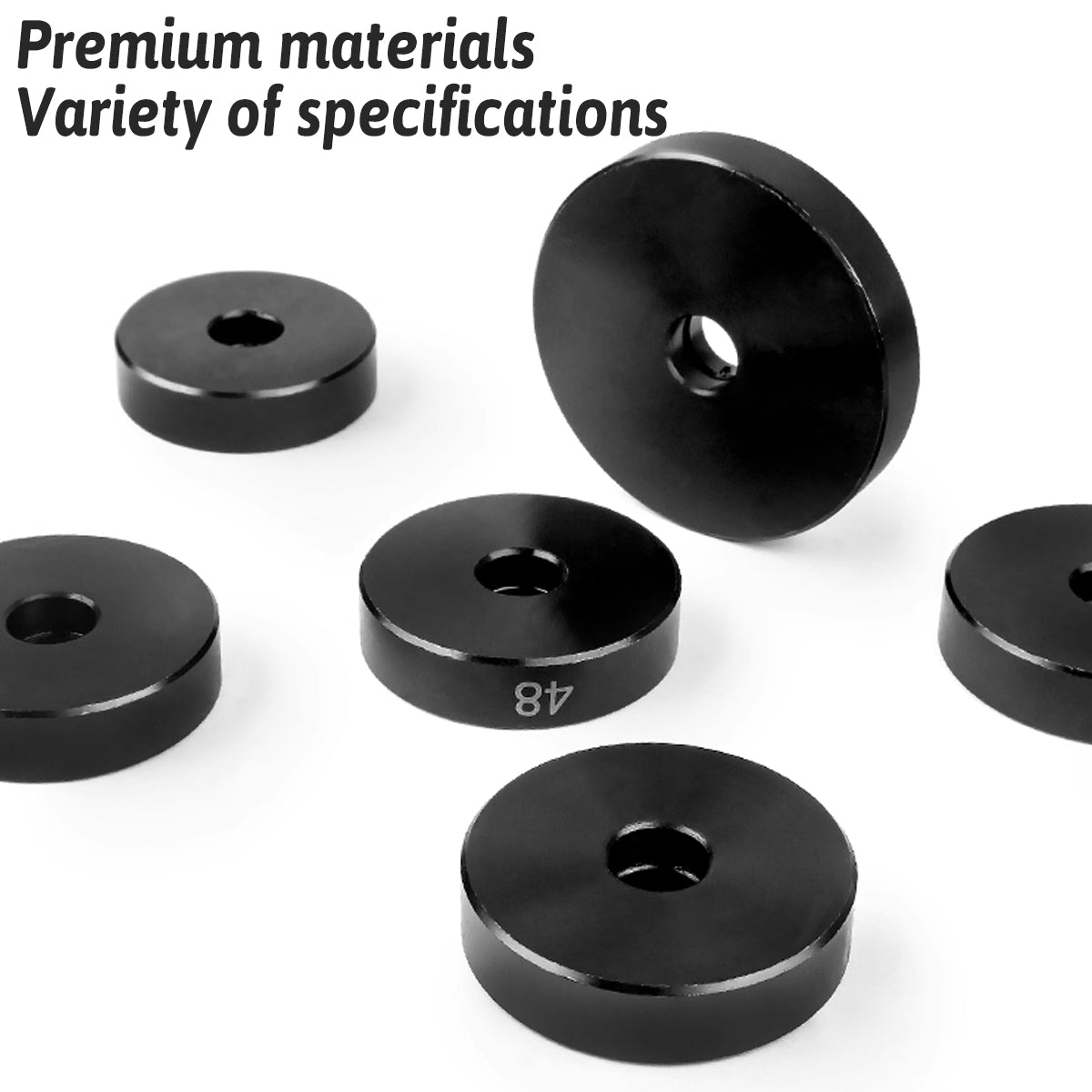 52-Piece Wheel Bearing Installation Tool Set for Automotive Hub Service