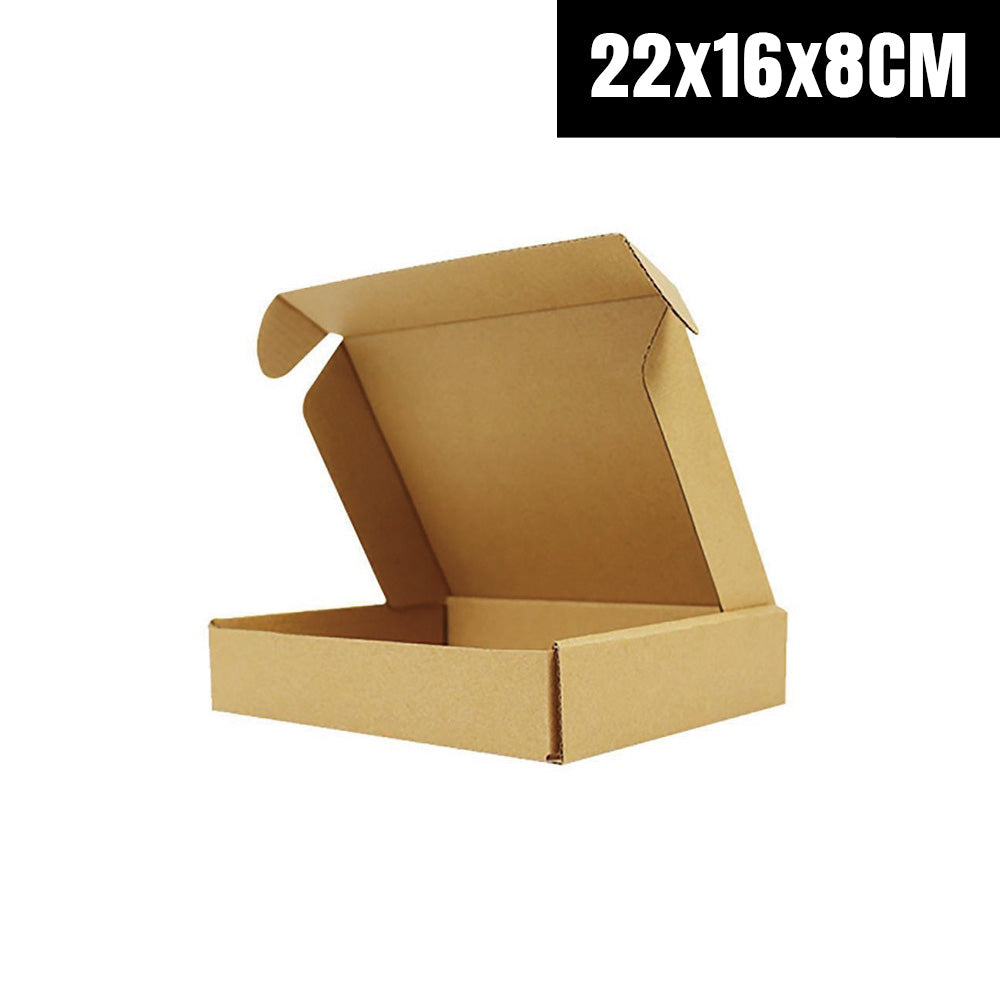 Brown Mailing Box Cardboard Shipping Carton A4 A5 Small Medium Large
