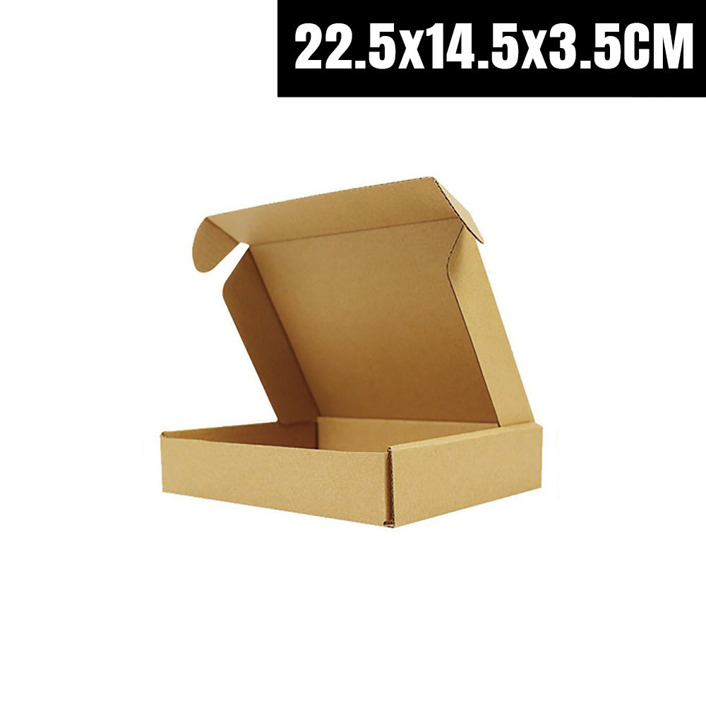 Brown Mailing Box Cardboard Shipping Carton A4 A5 Small Medium Large