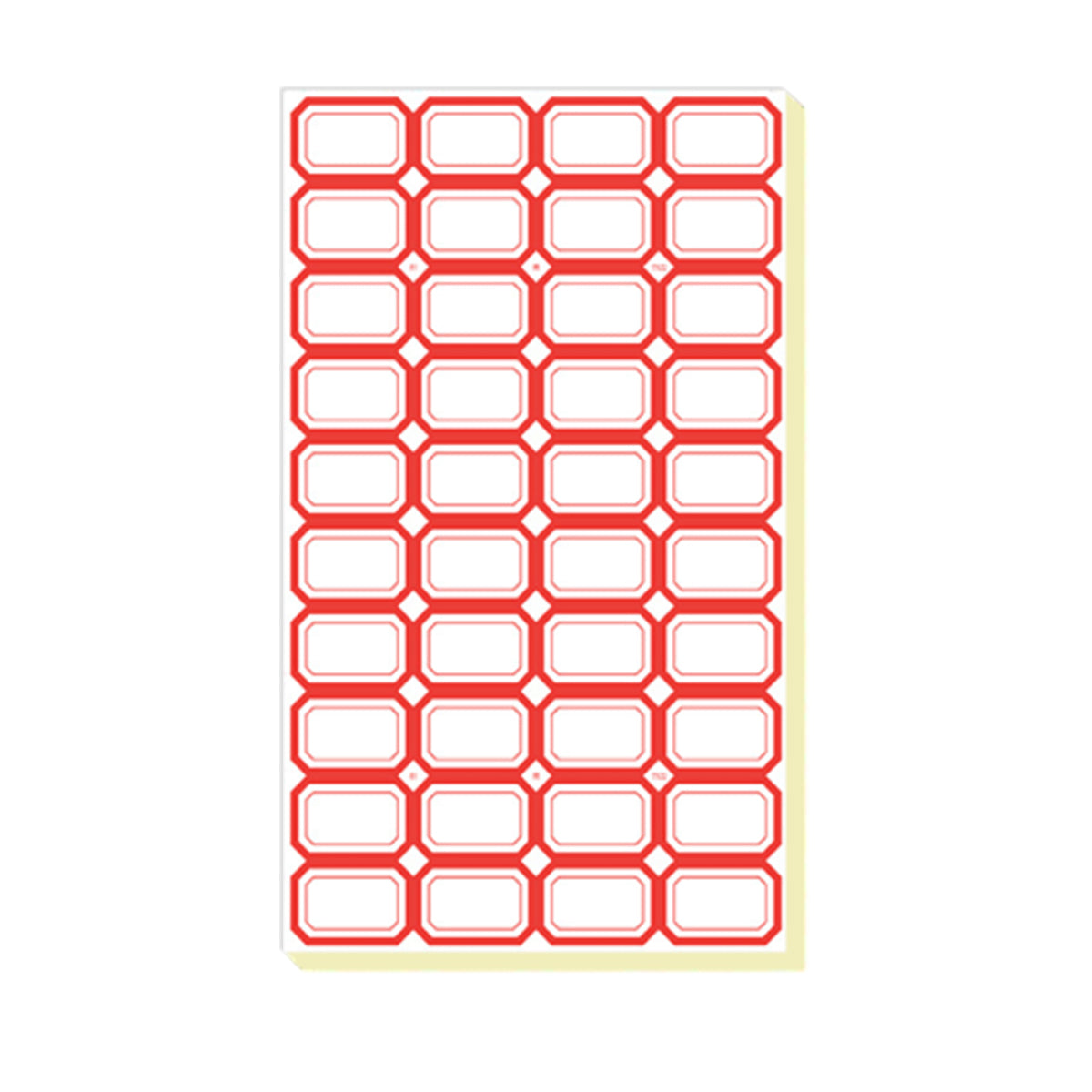 100pcs Self Adhesive Price Stickers Blank Name Number Labels for Inventory