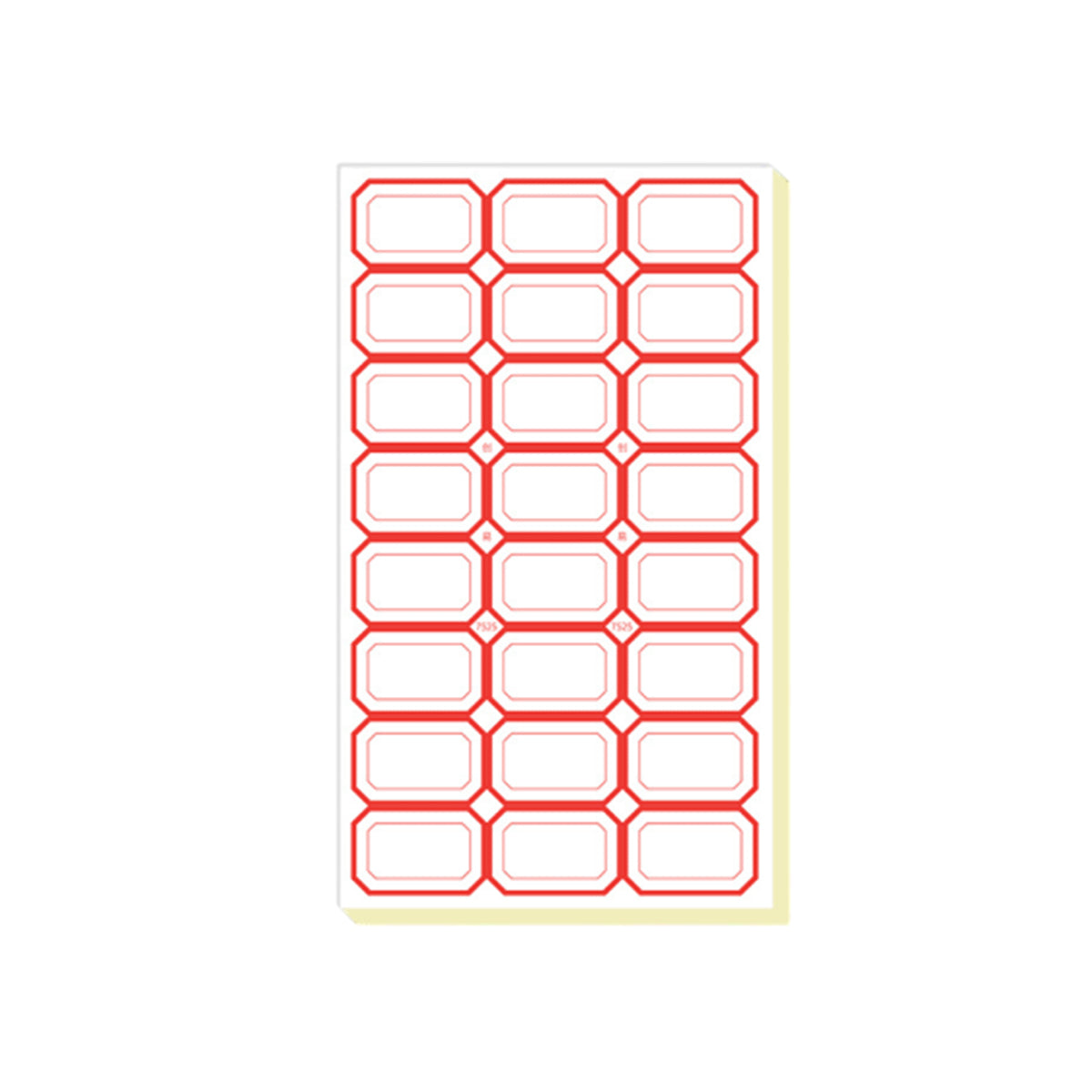 100pcs Self Adhesive Price Stickers Blank Name Number Labels for Inventory
