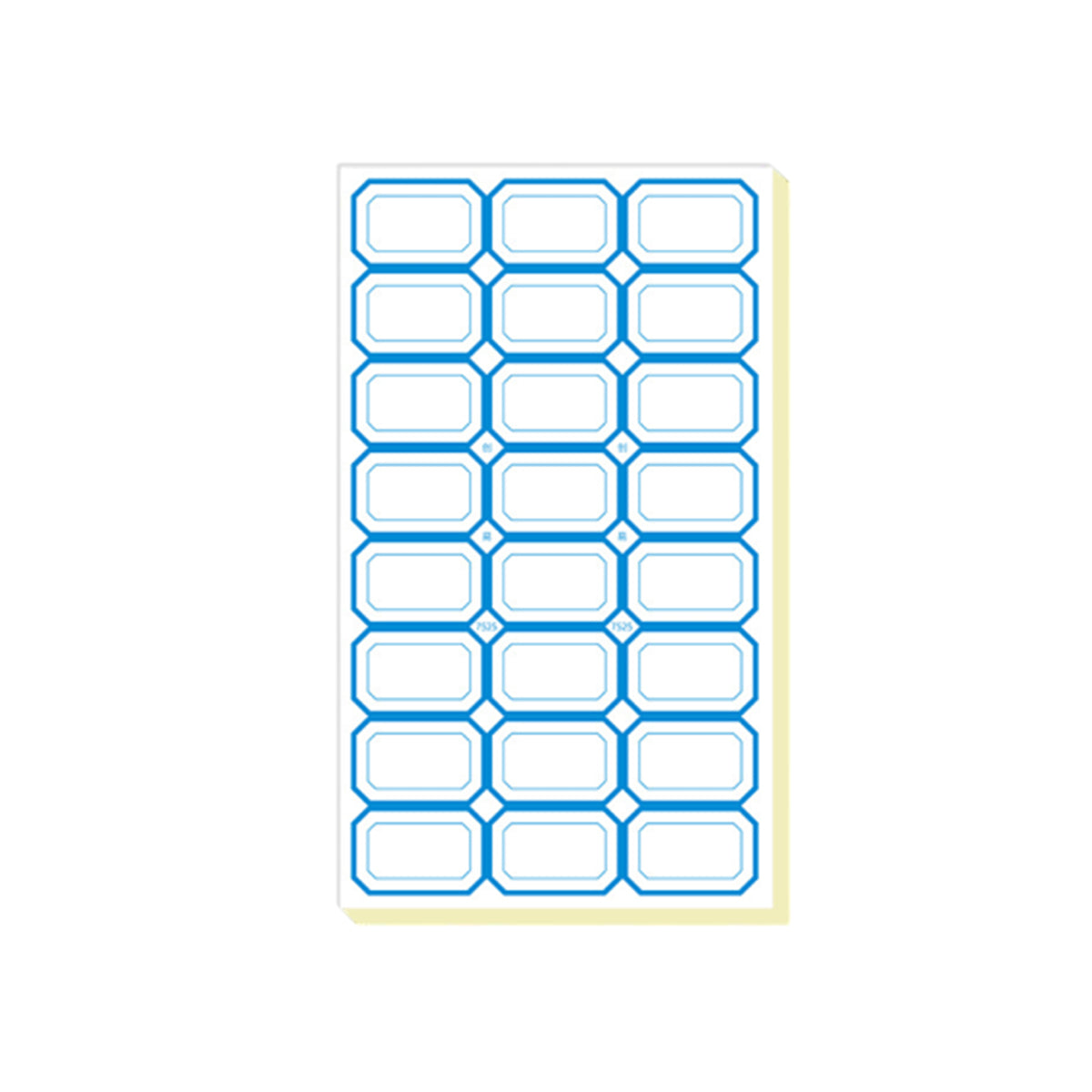 100pcs Self Adhesive Price Stickers Blank Name Number Labels for Inventory