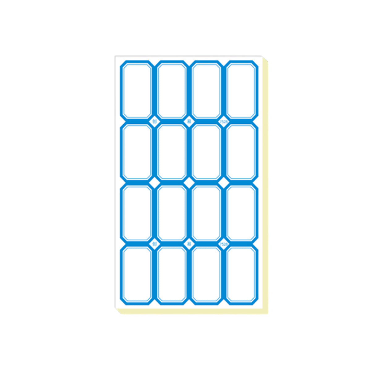 100pcs Self Adhesive Price Stickers Blank Name Number Labels for Inventory