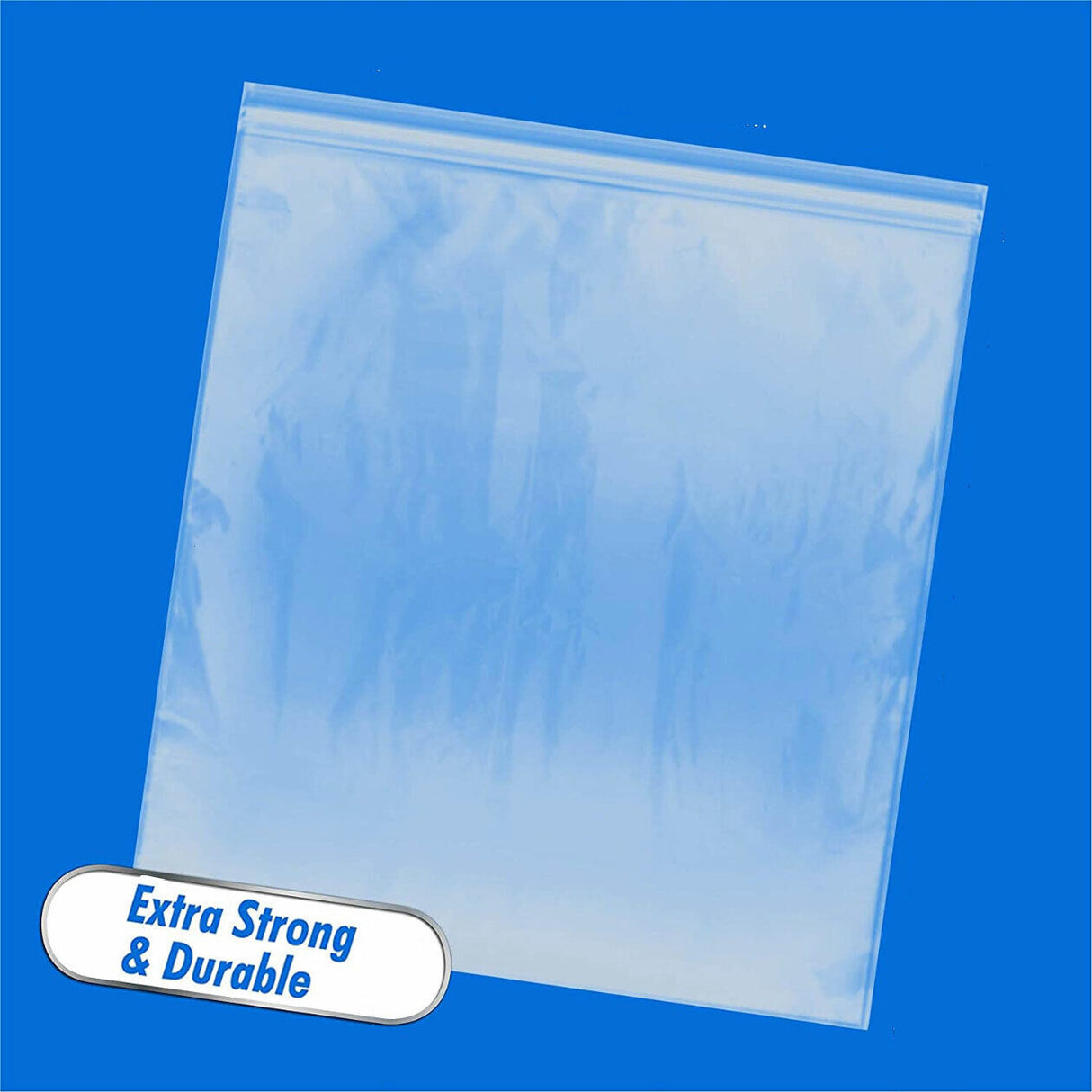 Self Sealing Ziplock Storage Bags Transparent Packaging Pouches