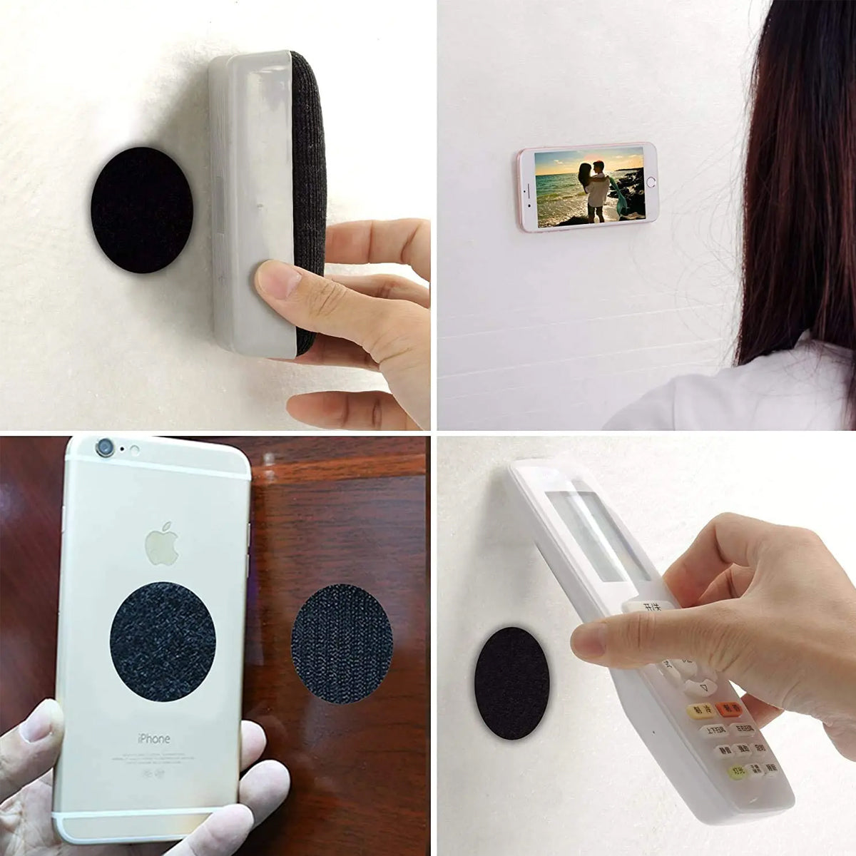 Strong Sticky Round Self Adhesive Velcro Dots DIY Bond Tape No Mark Fasteners