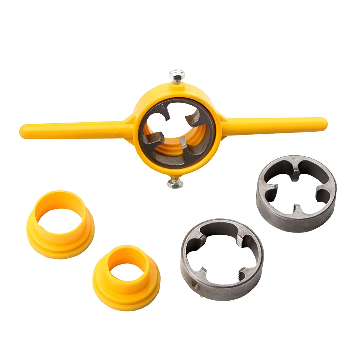 6PCS Plumbing Pipe Thread Die Set for Plastic Water Pipes