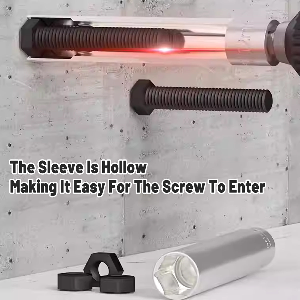 5-Piece Socket Extension Bar Set for Ratchet Wrenches 8–14 mm