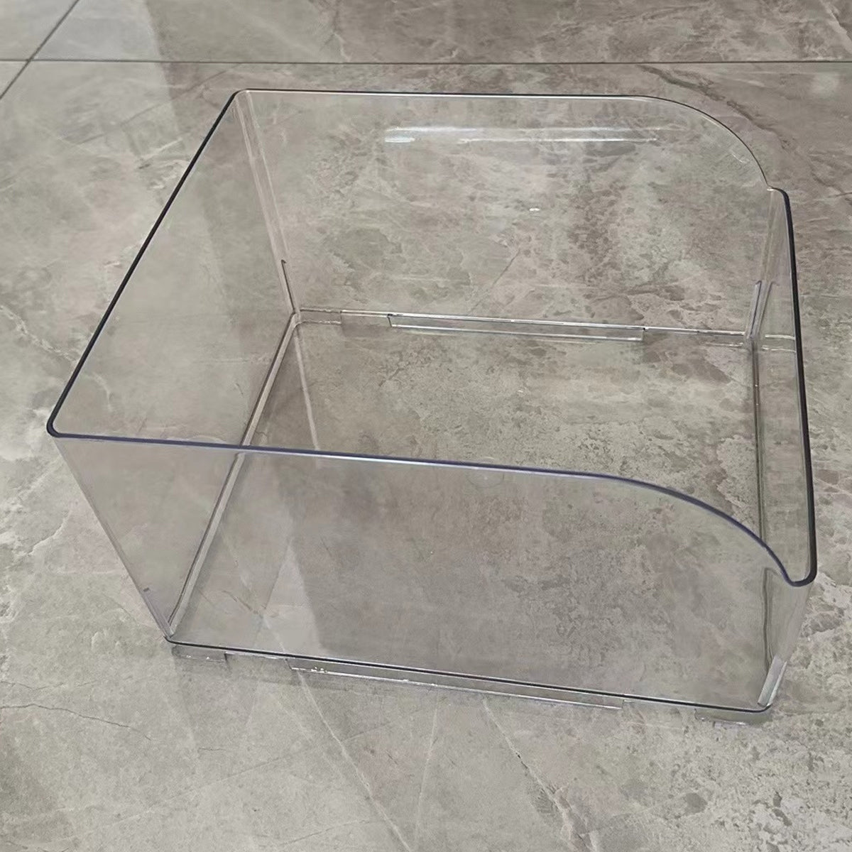 10PCS Clear Plastic Storage Boxes Food Display Organizer Set