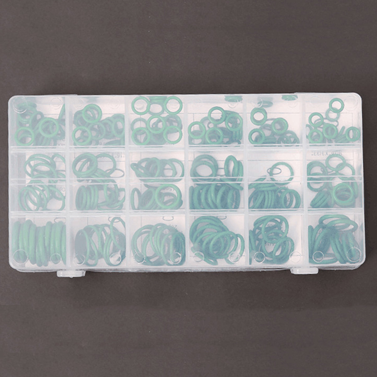 270PCS Automotive Green Rubber O-Ring Seal Repair Kit Set