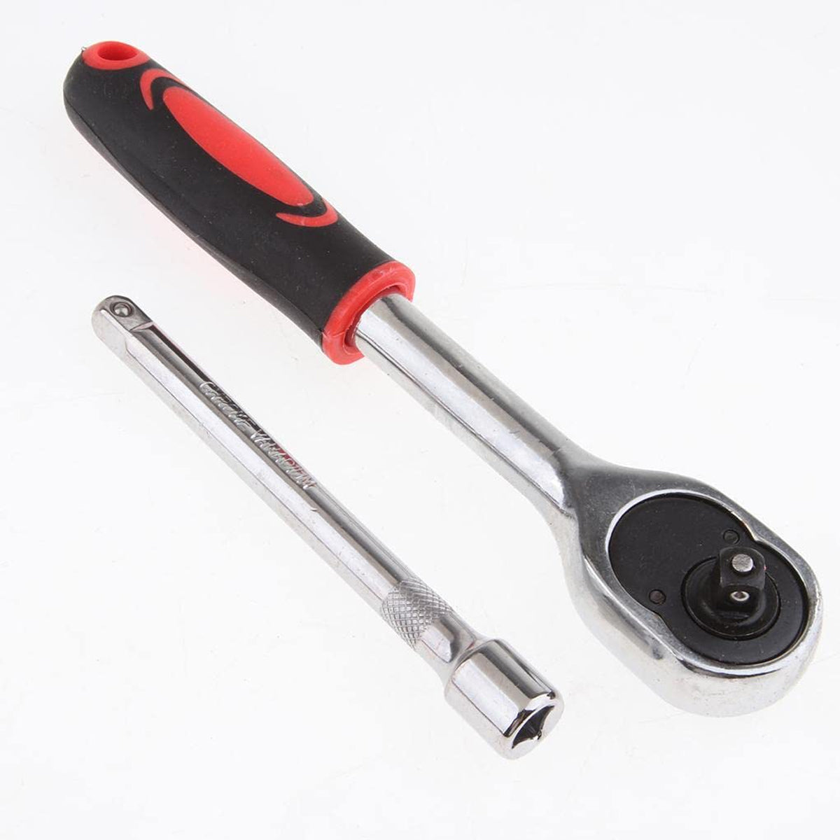 12PCS Socket Ratchet Wrench Set Quick Release 1/4" Tool Kit