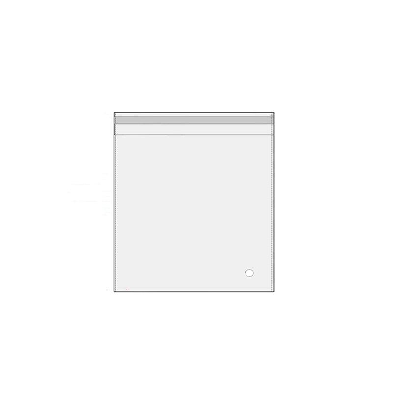 100-1000pcs Clear Self-Adhesive OPP Bags Resealable Plastic