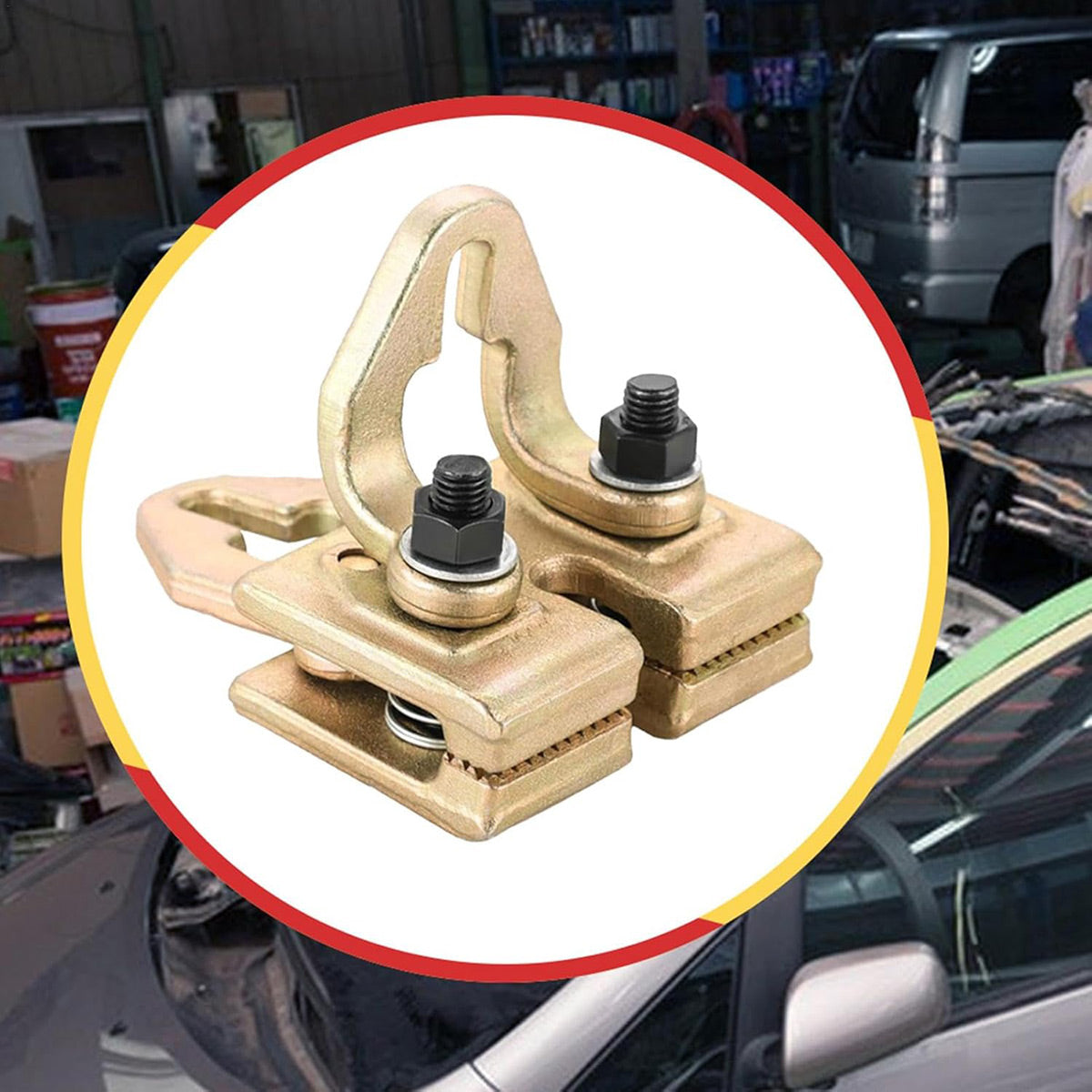 3-Ton Auto Body Pull Clamp Self-Tightening for Dent Panel Repair
